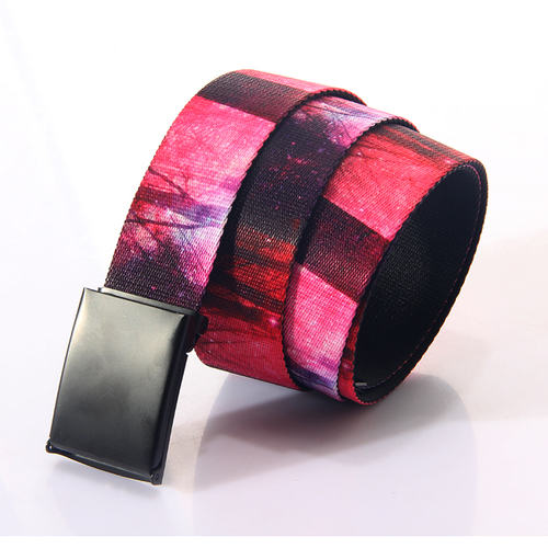  Fashion Polyester Fabric Sublimation  Belts