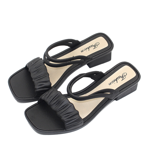 Hoga all-match women's single shoes wedge sandals summer fashion flat style heeled sandals