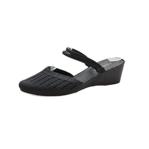 Women High Heels Shoes Woman Female Ankle Strap PU Toe Heeled Sandals Lady Office Career Shoe