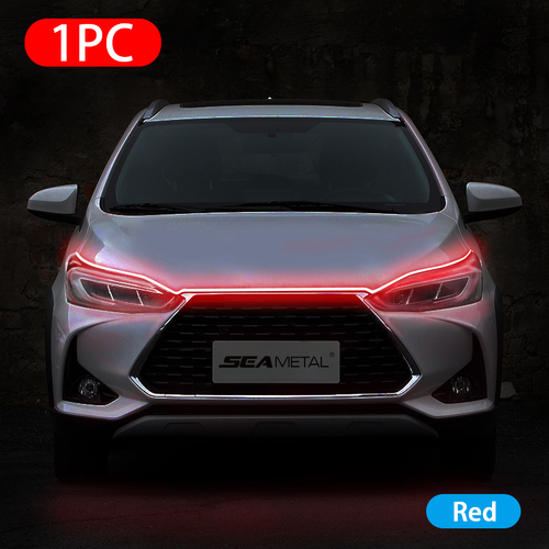 Flexible Daytime Running Light Strip Led Decoration Lights For Car Hood