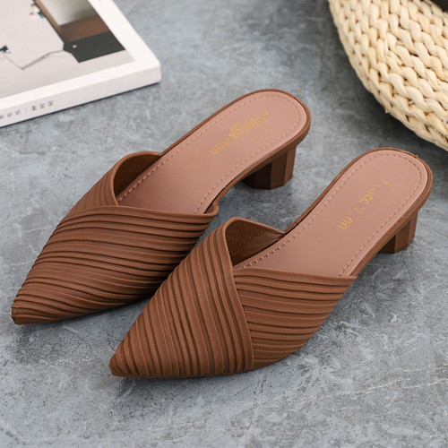 2023 new women's sandals  high heels fashion rest temperament women's shoes