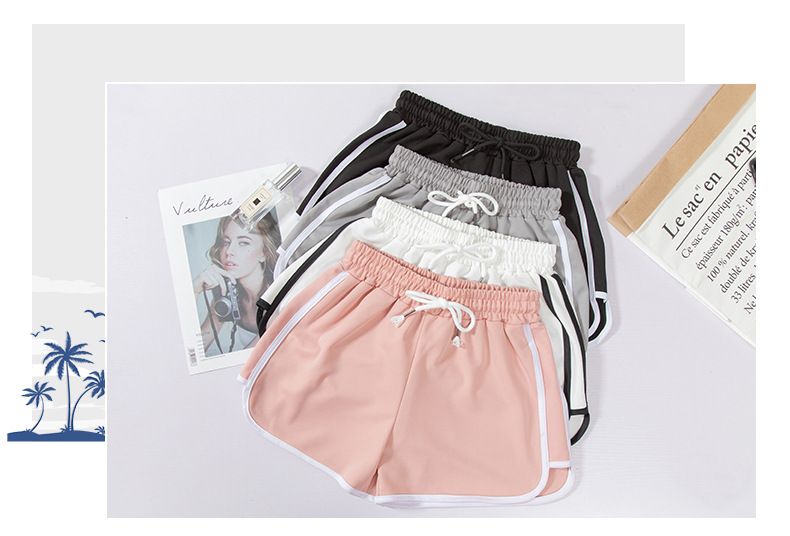 Dynamics Summer Loose Shorts Women's High Waist Slimming Casual Hot Short Pants Three-point Sports Shorts