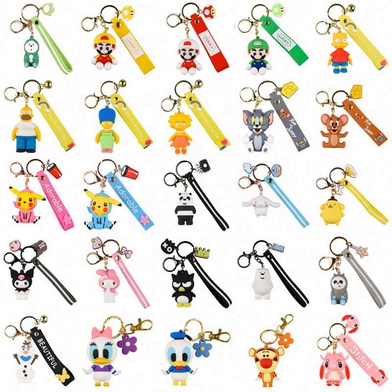 145 styles  3D Mini Sneakers  shoes  shoes Keychain Model cute keychains with box