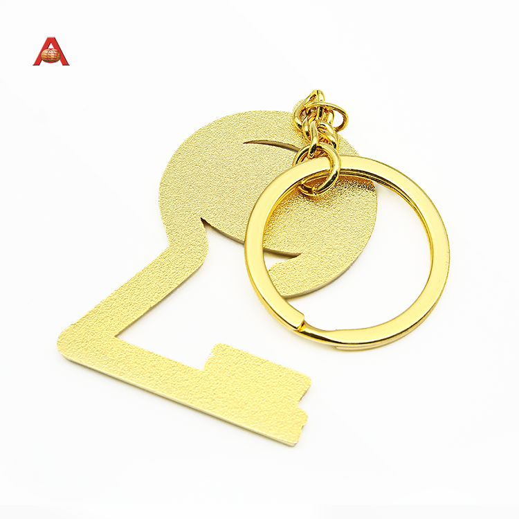 Manufacturers Cheap Metal  hard enamel Keyring Gold Plated 2d/ 3d Key Chain Keychain