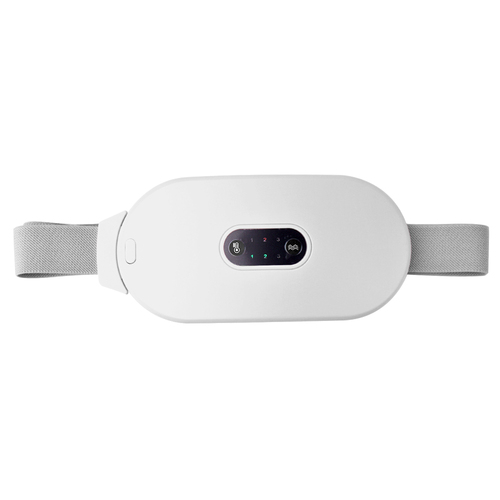 Portable Relief Period Cramps Pain Warm Palace Belt Abdomen Belly Massager Electric Vibrating Menstrual Heating Pad