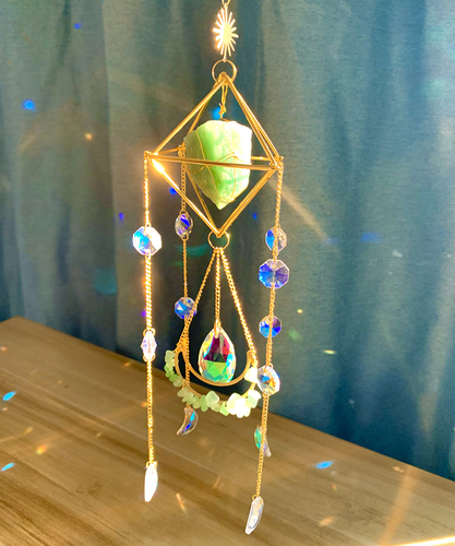 Hot Selling High Quality Handmade Crystal Sun Catcher ization Crystal SunCatcher Hanging Sun Catcher for Decoratio