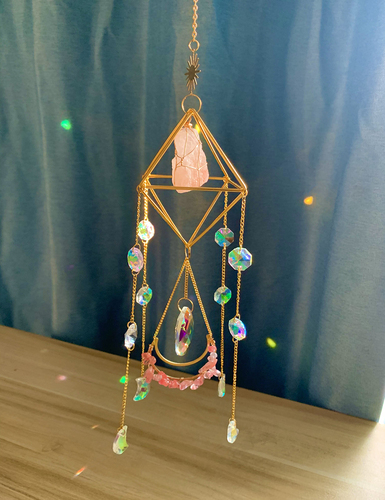 Hot Selling High Quality Handmade Crystal Sun Catcher ization Crystal SunCatcher Hanging Sun Catcher for Decoratio