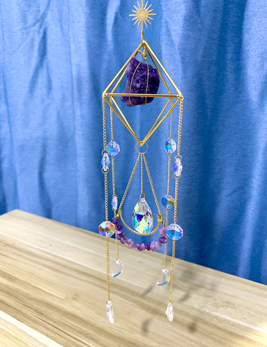 Hot Selling High Quality Handmade Crystal Sun Catcher ization Crystal SunCatcher Hanging Sun Catcher for Decoratio