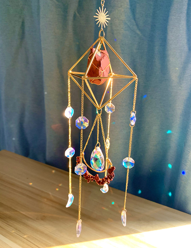 Hot Selling High Quality Handmade Crystal Sun Catcher ization Crystal SunCatcher Hanging Sun Catcher for Decoratio