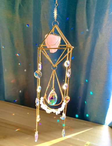 Hot Selling High Quality Handmade Crystal Sun Catcher ization Crystal SunCatcher Hanging Sun Catcher for Decoratio