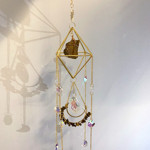 natural crystal handmade  hanging sun catcher crystal sun catchers hanging suncatche  prism rainbowmaker