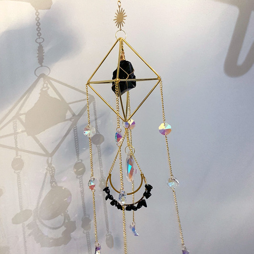 natural crystal handmade  hanging sun catcher crystal sun catchers hanging suncatche  prism rainbowmaker