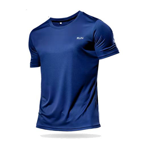  Printing Men's Fit Sport Running Tshirt Athletic Mesh Black T Shirts