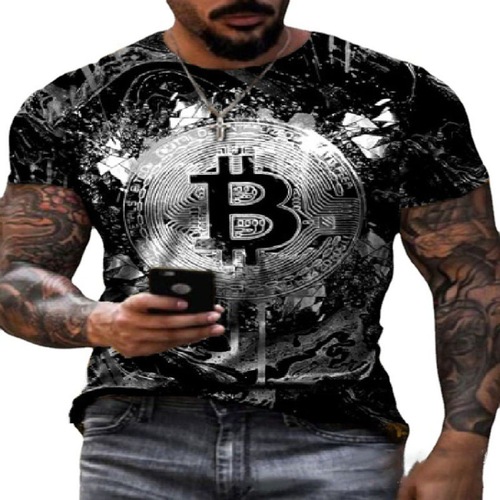 Streetwear Men's T-Shirt Printing 3D Men's New Short Sleeve Fashion T-Shirt