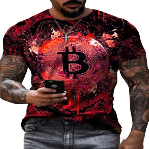 Streetwear Men's T-Shirt Printing 3D Men's New Short Sleeve Fashion T-Shirt