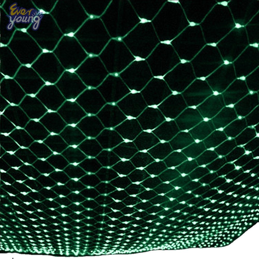LED Fairy Lights Outdoor Decoration Fishing Net Mesh String Xmas Party Wedding Christmas  holiday  lights for room decor