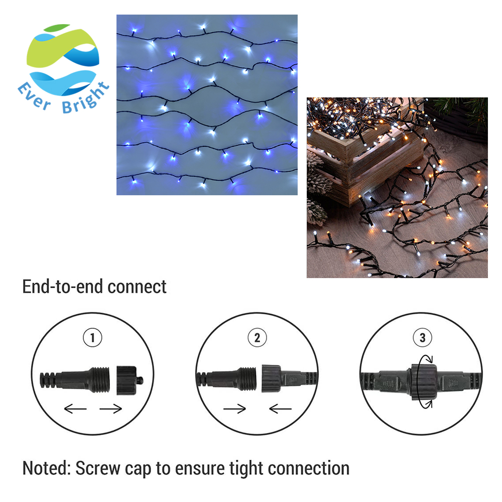 8 Mode 100 Led Fairy Waterproof Christmas Lights Decorative Led String Light Outdoor Holiday Decoration