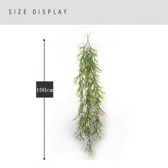 K-3024 High Quality 100cm Artificial Wall Hanging Plant For Outdoor Decoration