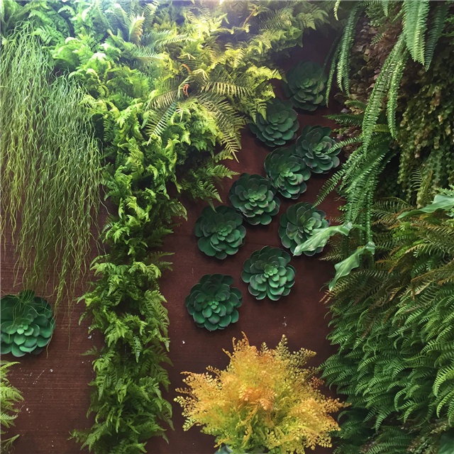 K-3024 High Quality 100cm Artificial Wall Hanging Plant For Outdoor Decoration