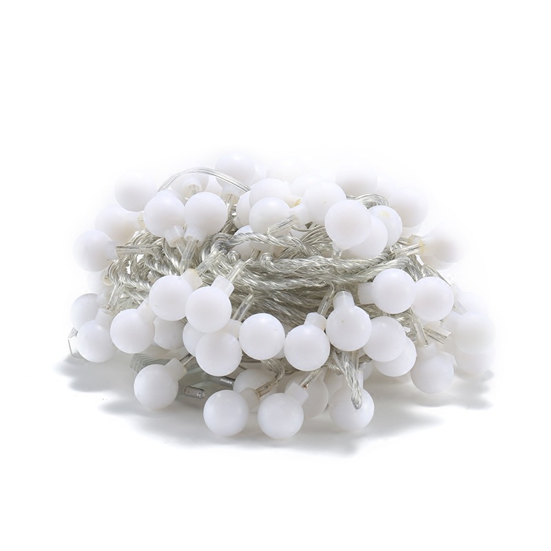 Waterproof IP65 Garden Festoon Festive Holiday Lighting Christmas Decorations Outdoor LED Solar String Light Luminous Wh