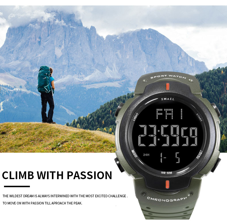 CW-103 kids 2023 alarm multifunction 5 ATM digital women luxury waterproof sports wrist watch for men