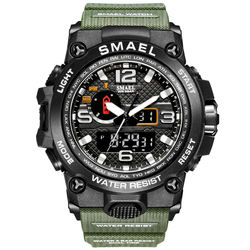 Smael 1545D Men Luxury LED Digital Quartz sport watches for men good quality