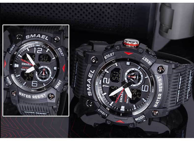 SMAEL Classic Sports E-commerce Popular Quartz Digits for Men's Watches
