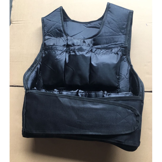 Weighted Vest 12lbs/ 20lbs/ 40lbs/ 50lbs/ 60lbs with Shoulder Pads Option