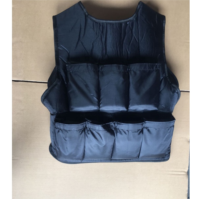 Weighted Vest 12lbs/ 20lbs/ 40lbs/ 50lbs/ 60lbs with Shoulder Pads Option