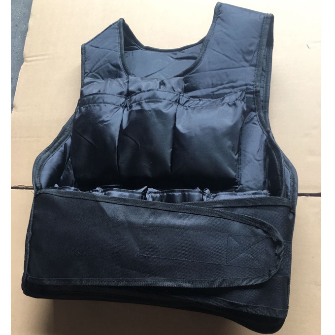 Weighted Vest 12lbs/ 20lbs/ 40lbs/ 50lbs/ 60lbs with Shoulder Pads Option