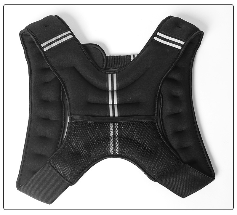 2019 Improve Strength Training Vest 10 lbs 20 lbs Sports Workout Weighted Jacket for Running