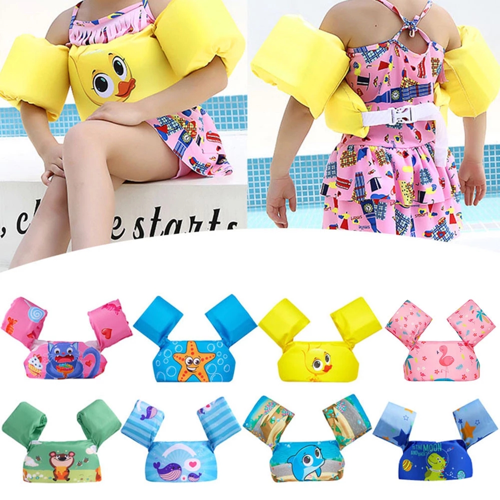 2022 puddle jumper baby swimsuit kids Arm ring floats Foam safety swimming children life jacket vest