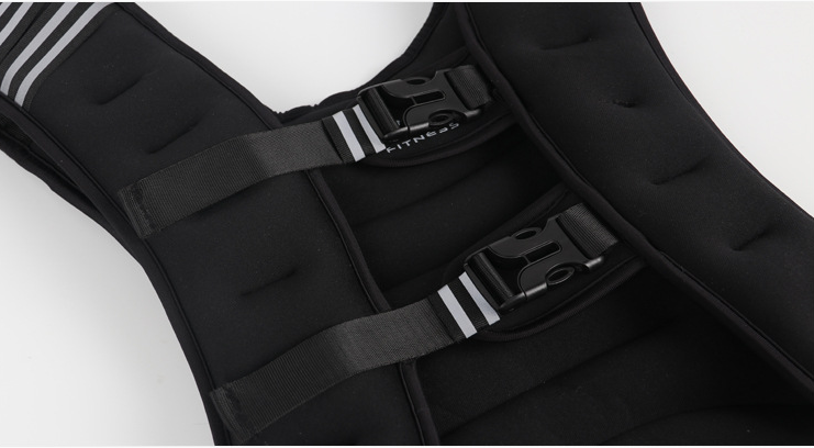 10 kg Adjustable Buckle Strap Weighted Training Fitness Vest Gym Equipment Workout Weighted Vest