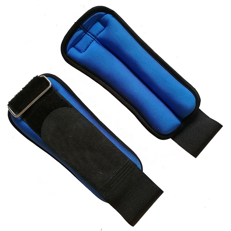 Gym Strength Training Straps Weight Lifting Sandbag    Black Wraps 1Kg 0.25Kg Adjustable Wrist Ankle 