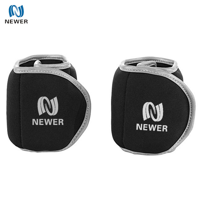  color brand gym 1lb 2lb 3lb wrist adjustable  ankle weights set