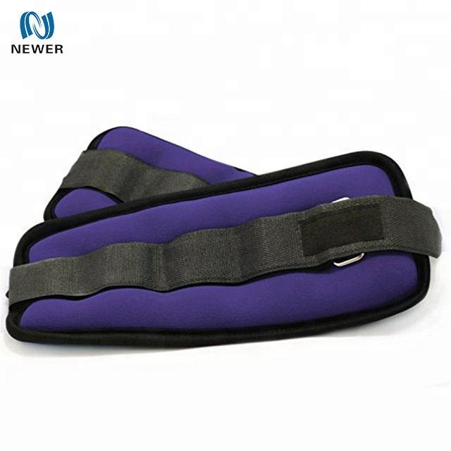 Durable Comfortable Gym Training Neoprene Ankle/Wrist Weights 1 Pair for 2lbs 3lbs 4lbs 6lbs 8lbs