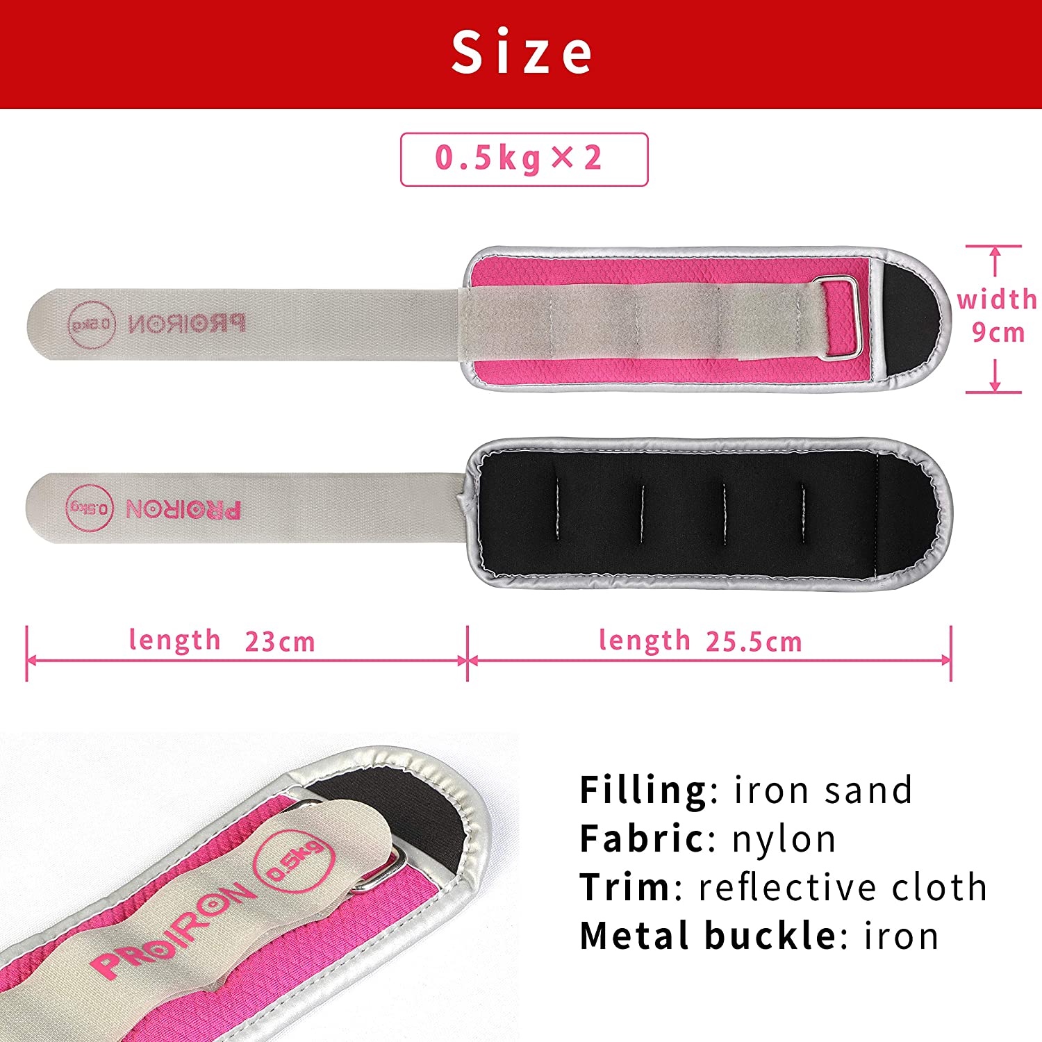 Heavy Adjustable cheap sandbag Arm Legs Training Ankle wrist weights Wraps Workout, gym sandbag for fitness and training