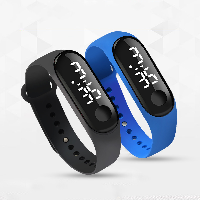 M3 Smart Digital Watch Bracelet For Men Women With Heart Rate Monitoring Touch Electronic Sports Watch