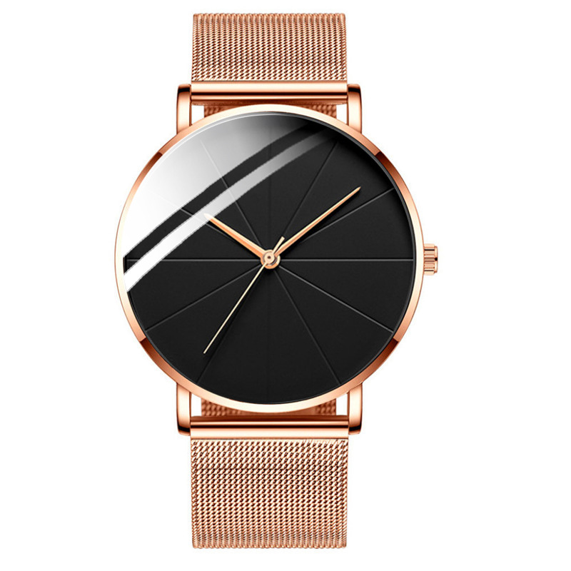 Top Luxury Brand Fashion Quartz Watches Men Women Casual Slim Mesh Steel Sports Watch Male Hour Clock Relogio Masculino
