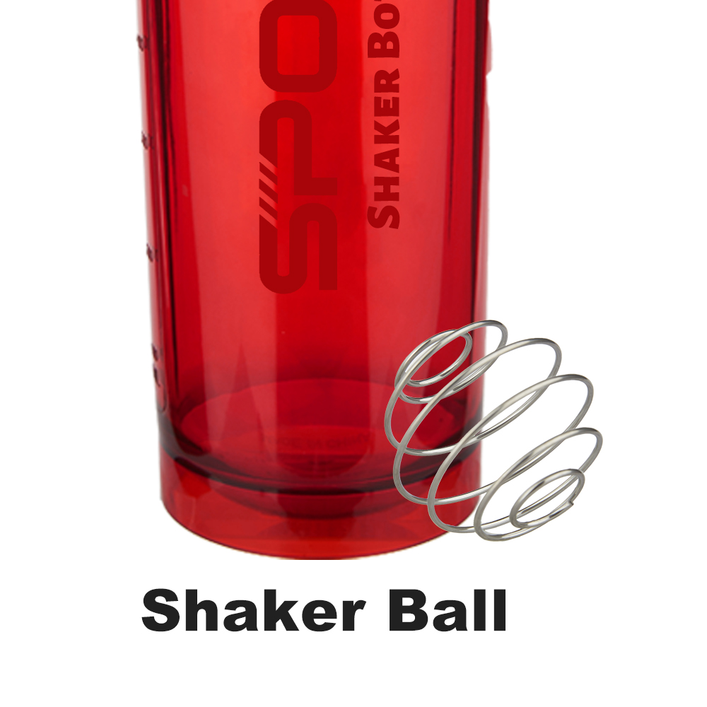 d 650ml New  Sport Water Blank Protein Shaker Bottle Gym