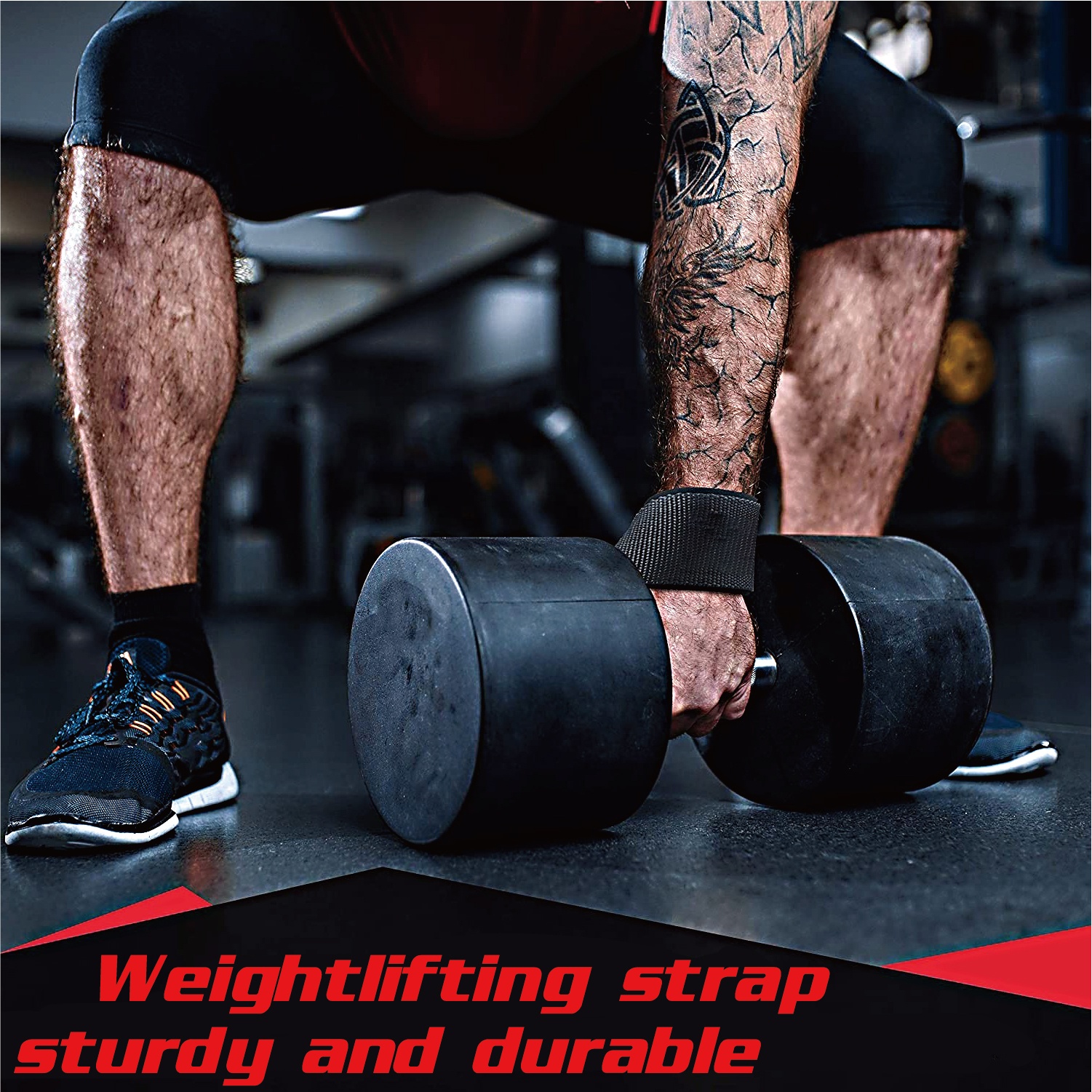 d Gym Lifting Straps Fitness Wrist Wraps Padded Weight Lifting Wrist Strap