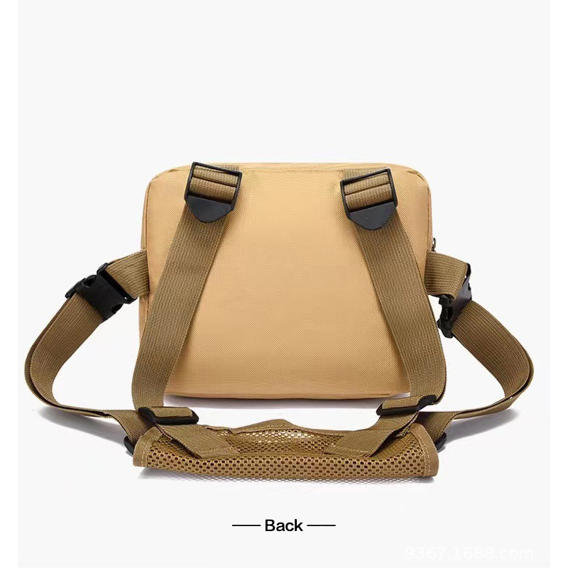 Men Chest Bag Camouflage Two Straps Chest Rig Bags Trendy Style Chest Utility Pack