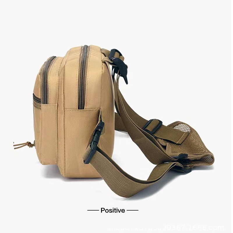 Men Chest Bag Camouflage Two Straps Chest Rig Bags Trendy Style Chest Utility Pack