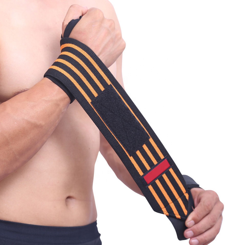 Elastic Adjustable Sport Support  Powerlifting Wrist Wraps