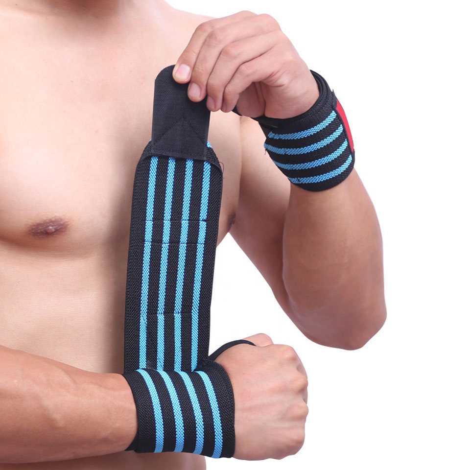 Elastic Adjustable Sport Support  Powerlifting Wrist Wraps
