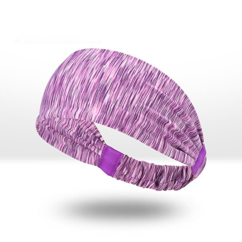 Absorb sweat breathable portable women men hot sale low price sports non-slip headband sport sweatband