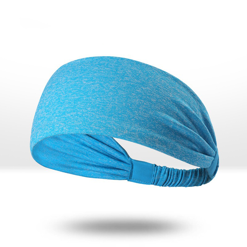 Absorb sweat breathable portable women men hot sale low price sports non-slip headband sport sweatband