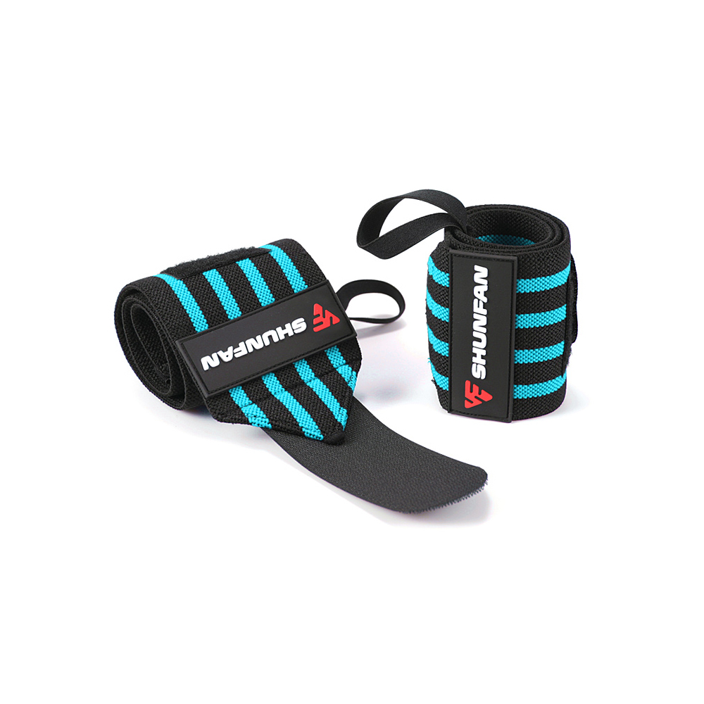 Colorful striation Wrist Brace Weight Lifting protective wrist straps Workout protect from sprains Wrist Wraps