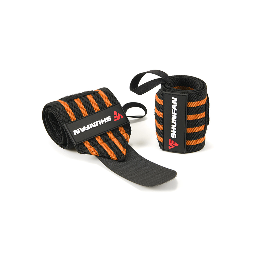 Colorful striation Wrist Brace Weight Lifting protective wrist straps Workout protect from sprains Wrist Wraps
