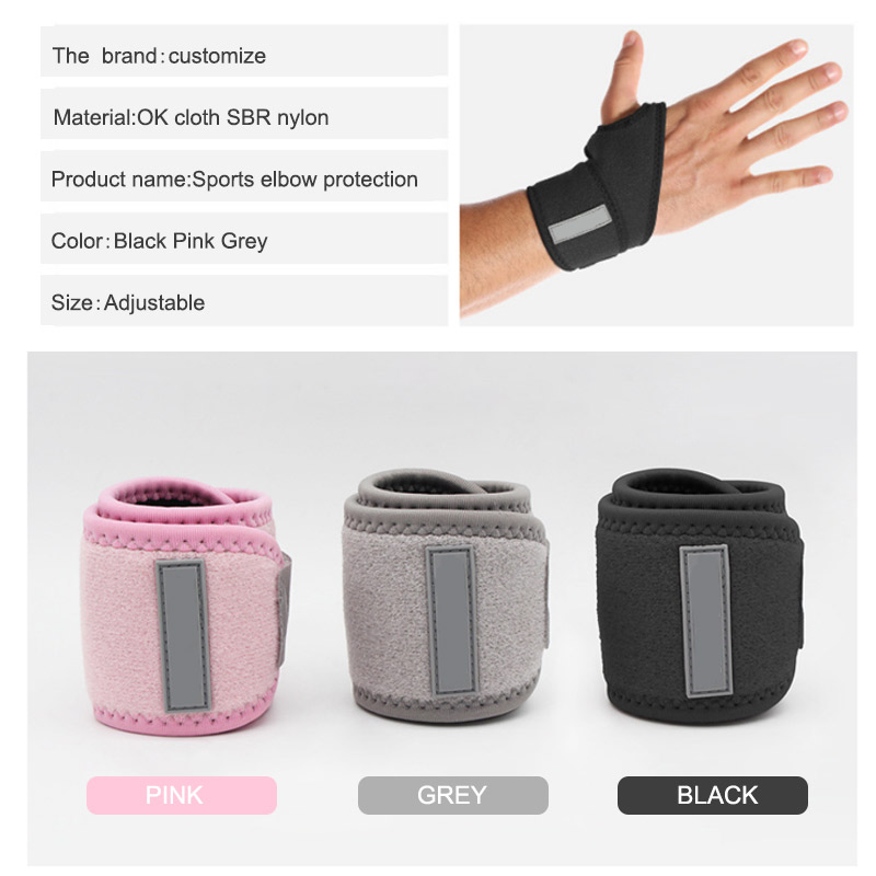 Weight Lifting Wrist Wraps Thumb Wrist Support Wraps Weight Lifting  Nylon Weightlifting Wrist Wraps